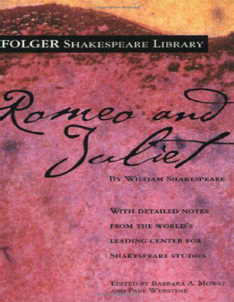 Romeo and Juliet by Shakespeare William