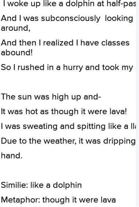Poem on a day in my classroom rhyme scheme Abba 2 stanza using one line ...