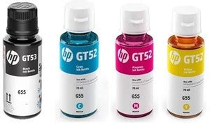 HP ORIGINAL INK BOTTLE 655 SMART TANK&INK TANK PRINTER 4 COLOR COMBO ...