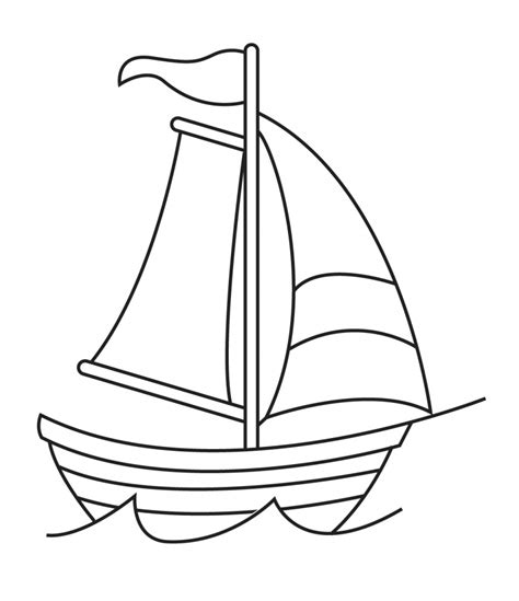 Easy Drawing Of Boat at GetDrawings | Free download