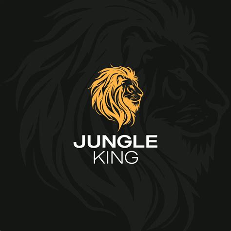 King Of The Jungle Logo King Of The Jungle Lion Face Tee | Gift For