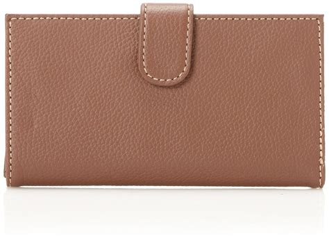 Mundi Rio Leather Checkbook Cover Wallet,Brown,one size, Brown, one ...