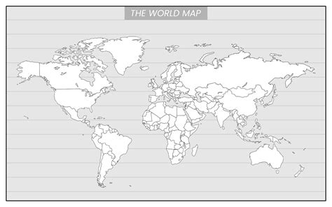 Free Printable World Map 的图像结果