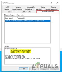 Image result for Add Recovery Key to BitLocker