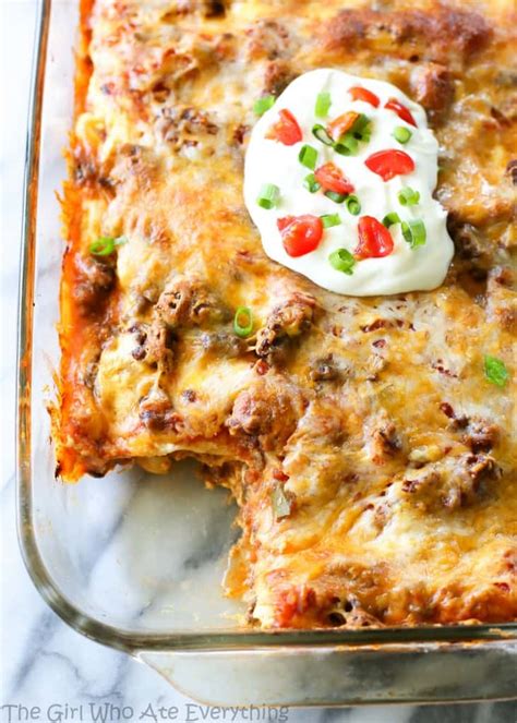 Taco Lasagna   only 7 ingredients