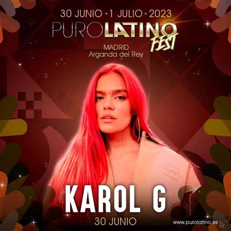 ¡Karol G se une a Puro Latino Madrid 2023! - MyiPop