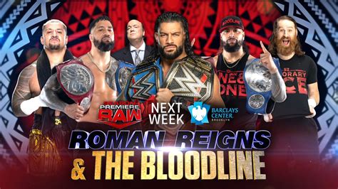 WWE Raw 2022 Season Premiere: The Bloodline To Appear; Title Match ...