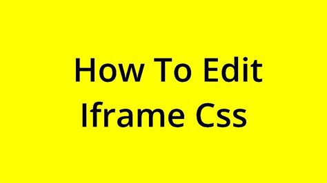 What Is an iFrame? (Inline Frame Definition, Examples) | Built In