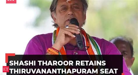 lok sabha elections results 2024: Shashi Tharoor after retaining ...