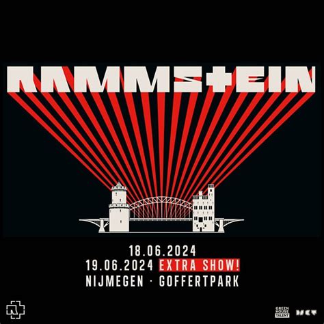 Rammstein Nijmegen 18+19.06.2024, Goffertpark, Nijmegen, June 18 to ...