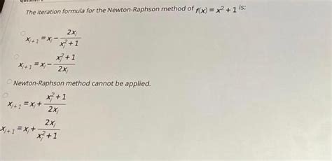 Newton-Raphson Backward Iteration Method Tutorials 的图像结果