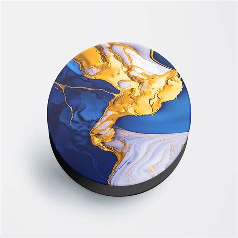 Sapphire Gold Flat Pop Holder – MW Stuffs