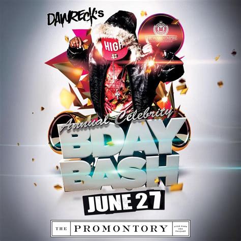 DaWrecks LAST Celebrity B Day Bash ALL WHITE PARTY, The Promontory ...
