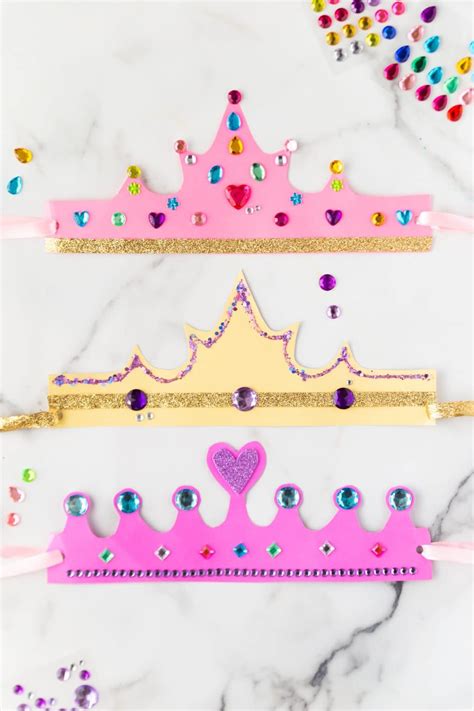 How to Make a Paper Crown for a Princess Easy - Freeman Therter