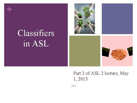 Image result for ASL Classifiers
