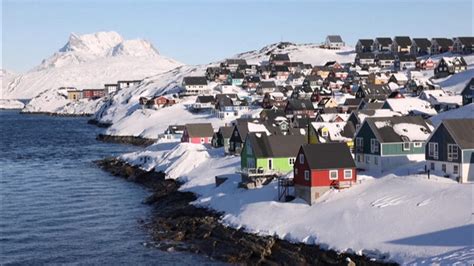 Greenland's capital city of Nuuk looks idyllic during winter | wthr.com