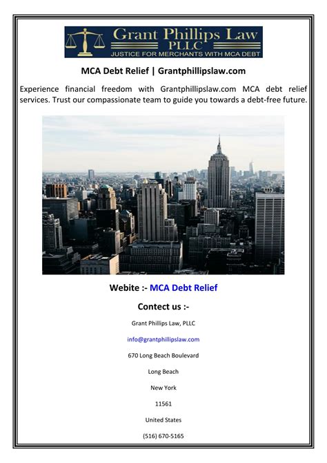 PPT - MCA Debt Relief Grantphillipslaw.com PowerPoint Presentation ...