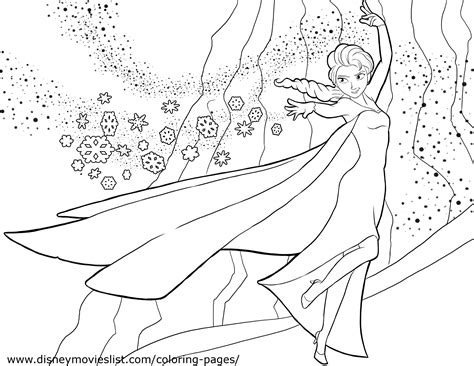 Frozen Coloring Pages - Coloring Home