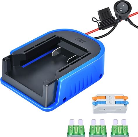 Amazon.com: Wheels Battery Adapter for Kobalt 24V Max Battery with 14 AWG Wire Connector for ...