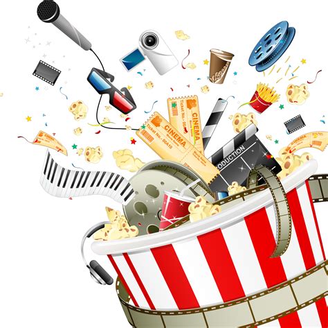 Entertainment Cinema Film Clip Art - Png Download - Full Size Clipart ...