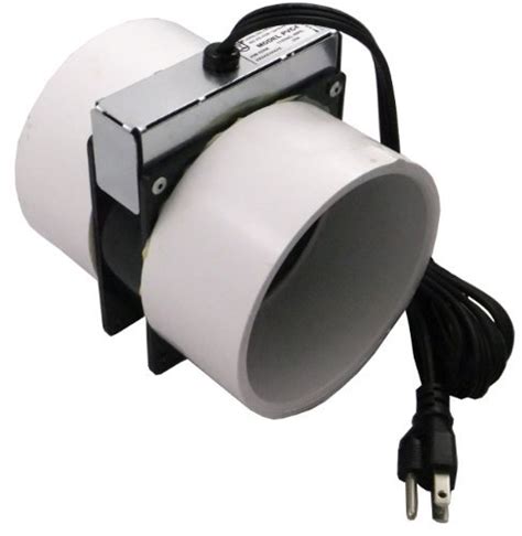 Buy Tjernlund PVC4 Radon Mitigation Fan Model - Exhaust Fan with 6-Ft ...