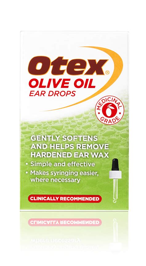 Buy Otex Olive Oil Ear Drops for Natural, Gentle Removal of Excessive ...