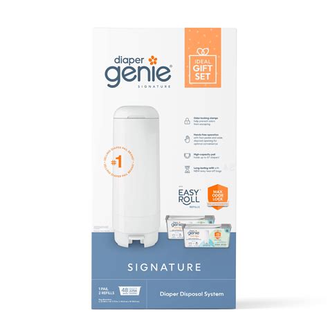 Snapklik.com : Diaper Genie Signature Gift Set Includes Easy Roll Refill