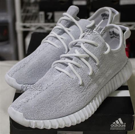 White adidas Yeezy 350 Boost - Sneaker Bar Detroit