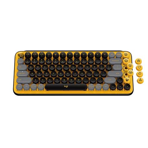Logitech POP Keys Wireless Mechanical Keyboard with | Ubuy India