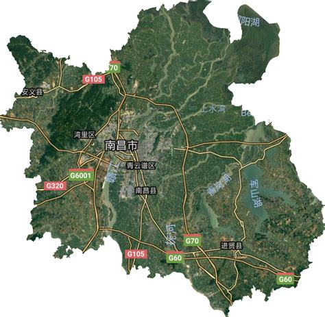 江西省高清卫星地图,江西省高清谷歌卫星地图