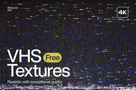 100 Free VHS Textures / Overlays | Resource Boy