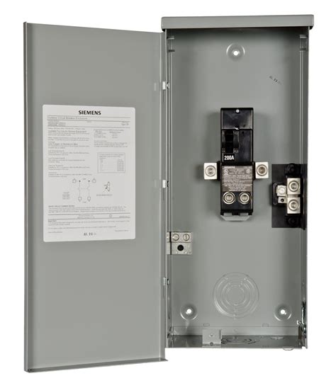 Siemens W0202MB1200CU 200 Amp Outdoor Circuit Breaker Enclosure ...