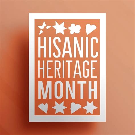 Hispanic heritage month poster design | Premium AI-generated image