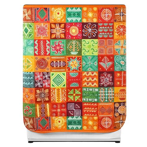 FABKÜC Splash-Proof, Dustproof Washer Dryer Cover Washing Machine Cover ...