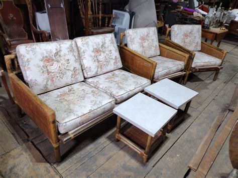 Vintage Rattan & Bamboo Patio Furniture | Roth & Brader Furniture
