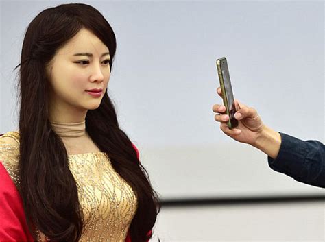 chinese inventor unveils jia jia the most realistic robot ever - India ...