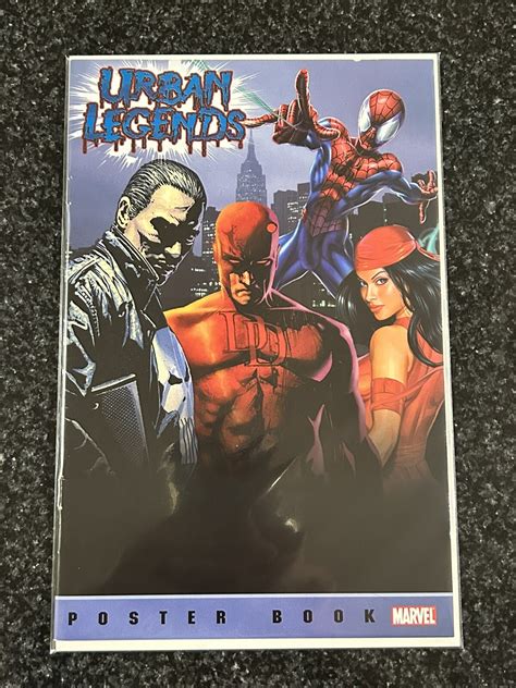 Toybiz Marvel Legends Comic Book REPRINT Urban Legends Poster Book | eBay