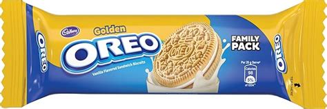 Cadbury Oreo Golden Vanilla Creme Biscuit, 120g (Pack of 7): Amazon.in ...