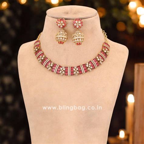 Rani Glintar Hasli Victorian Jewellery Set - New Arrival – Bling Bag