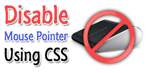 Image result for Disable Mouse Pointer