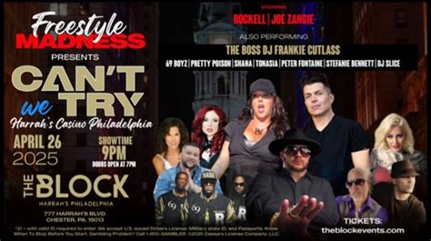 Freestyle Madness Presents - Cant We Try Tour Harrahs Casino ...