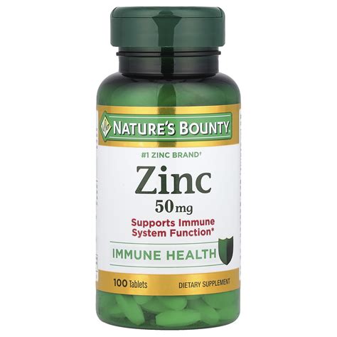 Nature’s Bounty Zinc 50mg...B000GCQ8X0 | Encarguelo.com.ve