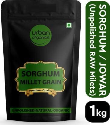 Urban Organic Unpolished Sorghum-Jowar Millets 1kg (Great Millet-Bili ...