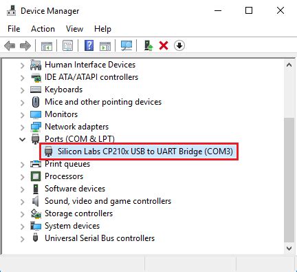 Virtual COM Port Driver
