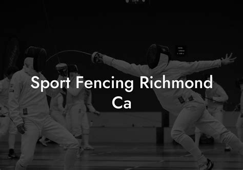 The Sport Of Fencing Terminology - Anchorage Fencing Club | Fencing Guides