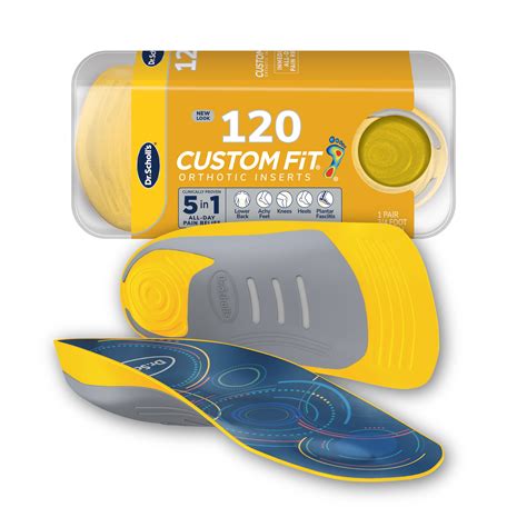 Dr. Scholl’s® Custom Fit® Foot Orthotics Cushion Insoles, CF 120, 3/4 ...