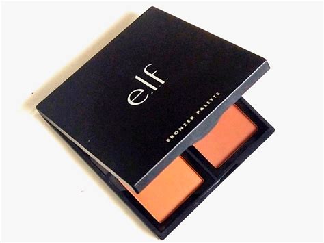 ELF Bronzer Palette Deep Bronzer Review, Swatches