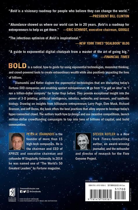 Bold | Book by Peter H. Diamandis, Steven Kotler | Official Publisher ...