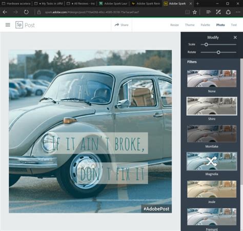 Adobe Spark Features 的图像结果