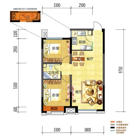 85平方米小户型现代简约和室装修效果图_太平洋家居网图库